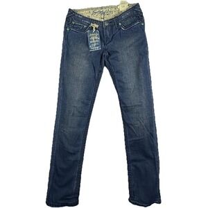 Stitch's‎ Y2K Women's 29 Authentic Seminole Rocky Bootcut Denim Jeans Distressed